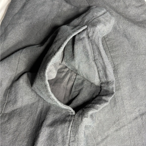 Madewell Black Button-Front Midi Skirt - Picture 11 of 11